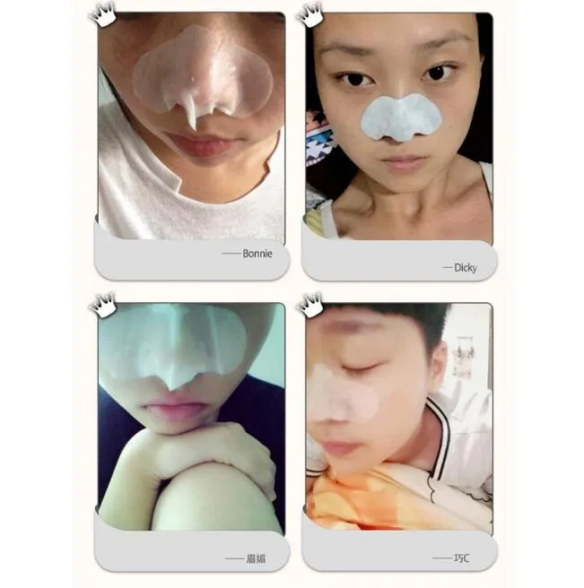 3 steg blackhead remover koreanska kosmetika ansikts ansikte blackhead mask acne charcoal ark mask skal av näsmask
