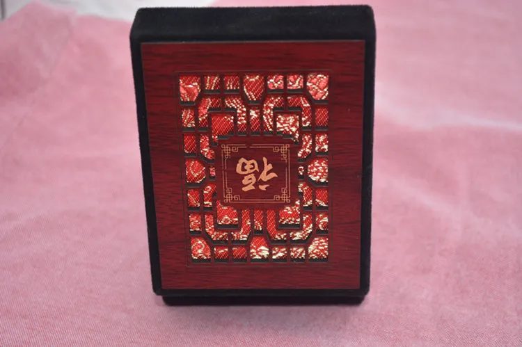 Caixa de presente de alta qualidade Caixa de madeira Caixa de bracelete Caixa de colar Caixa de joia