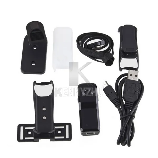 Mini DV DVR Sports Hjälm Videokamera Webbkamera 720x480 Voice-Activated Recording Action Camcorder