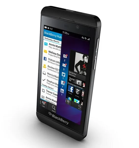 Oryginalny odblokowany BlackBerry Z10 US UE Dual Core GPS WIFI 8.0mp Camera 4,2 calowy ekran dotykowy 16G Telefon komórkowy