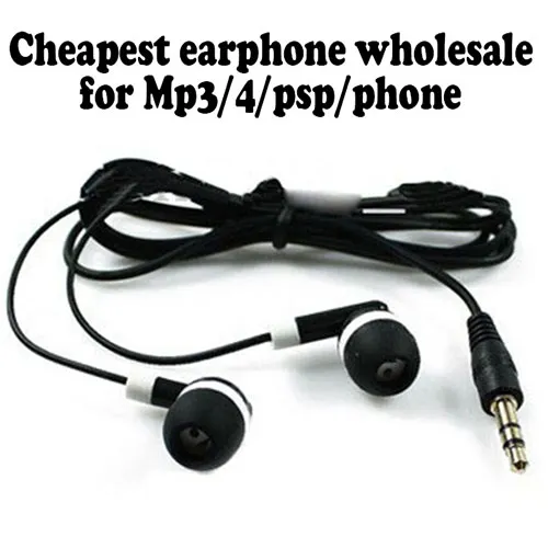 Écouteurs intra-auriculaires bleu blanc noir pour téléphone portable MP3 MP4 3,5 mm audio casque universel DHL FEDEX gratuit