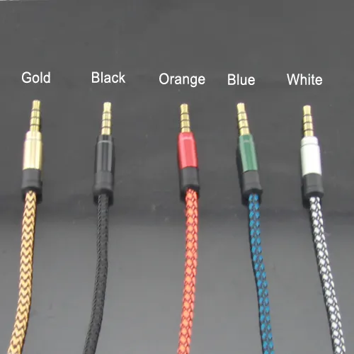 35mm ذكر إلى سلك سلك صوت استريو الذكور 15M 5 أقدام و AUX CABLE AUX مع موصل METL1681414