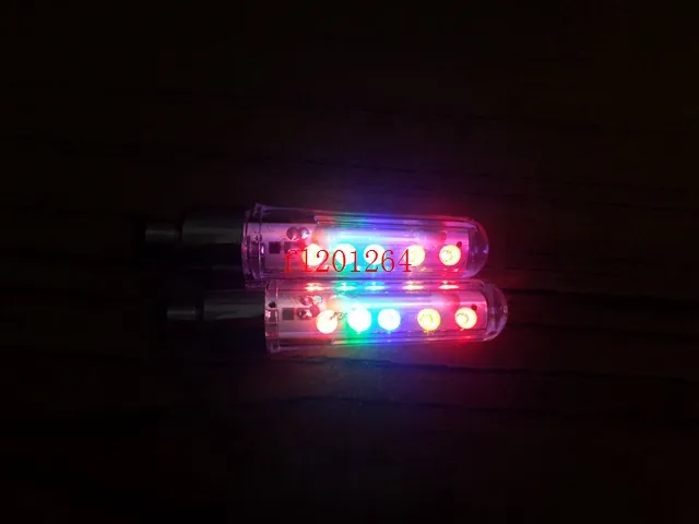 5 LED Flash Light Colorful Cycling Bicycle Bike Motor Motorcycle Car Tyre Tire Wheel Valve Cap