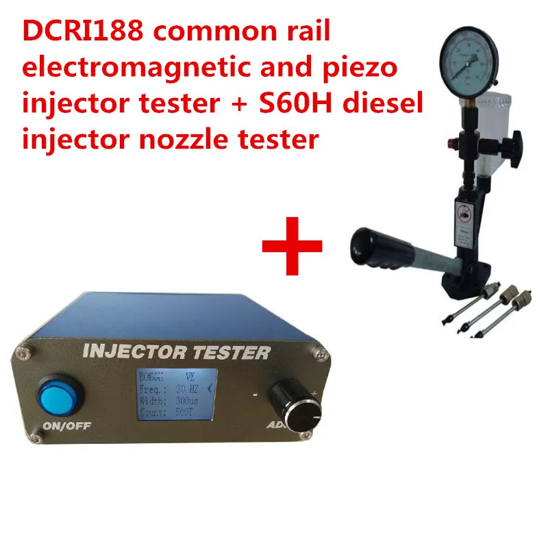Tout Neuf! DCRI188 Testeur Diesel Multifonction Et S60H Common Rail  Injecteur Buse Testeur Common Rail Injecteur Testeur Kit Du 167,6 €