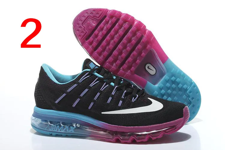 Nike Air Max zapatos corrientes las mujeres de malla, Descuento original Nike Airmax 2016