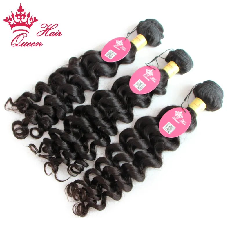 Produtos de cabelo queen pêlo peruano Virgem mais onda lote de alta qualidade pacote 100 cabelos humanos rápido 5801154