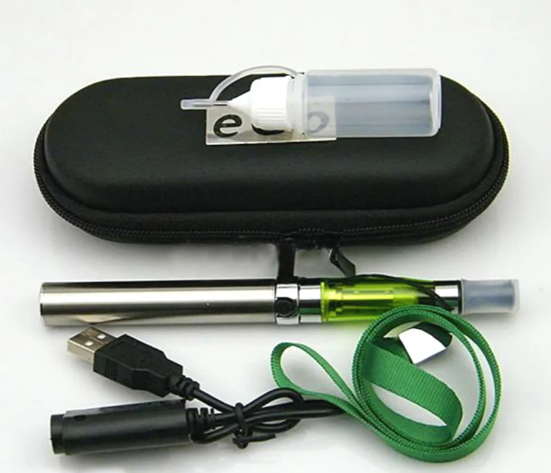 エゴジッパーケースキットCE5アトマイザー650mAh 900mAh 1100mAhバッテリー電子タバコEタバコの気化器なしのウィックCE5 USBケーブル充電器