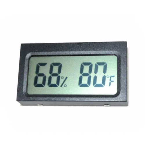 Mini Digital LCD-bil / utomhustermometer Hygrometer TH05 Termometrar Hygrometrar i lager Snabb leverans av DHL FedEx