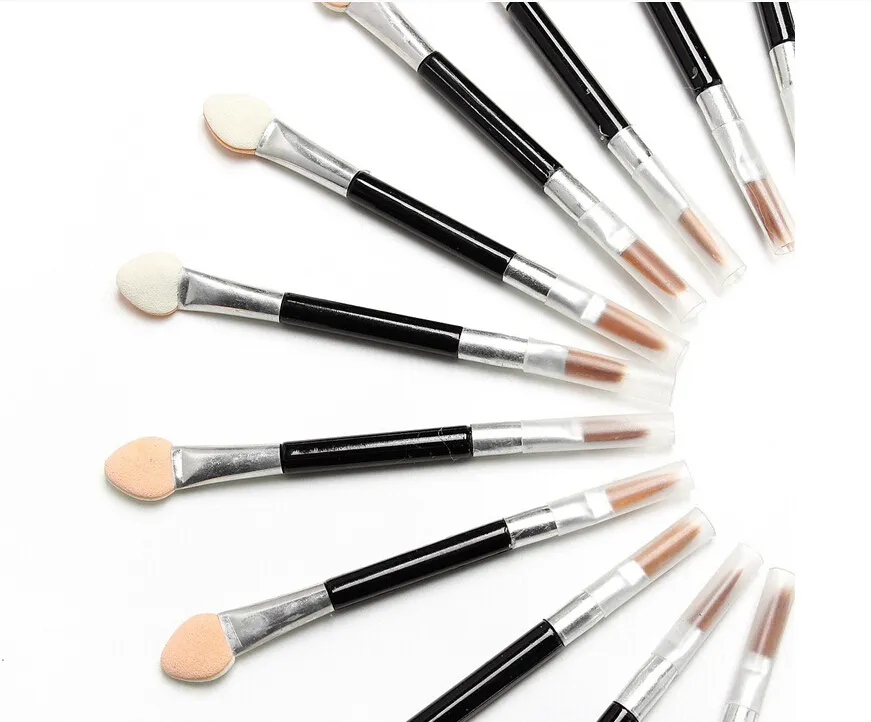 Nouveau 50 pièces ensemble applicateur double extrémité pinceaux cosmétiques femmes maquillage fard à paupières Eyeliner éponge brosse à lèvres ensemble jetable6979241