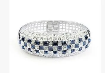 braccialetto da donna con diamanti cavi colorati xysppfh2246