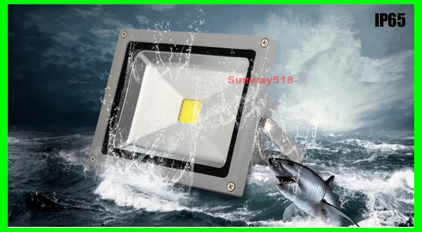 Frete Grátis Holofotes Led À Prova D' Água 100W 150W 200W 250W 300W 400W Led Outdoor Flood Lights Led Lâmpada Paisagem AC 85-265V frete grátis