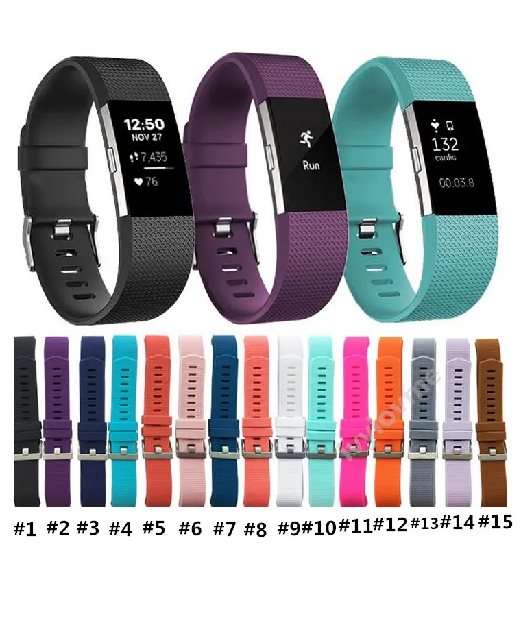 Fitbit Charge 2 Heart Rate Fit Tracker Smart Bracelet Bracelet Affordable  Silicone Replacement Band At The Lowest Price From Ivylovme, $0.95