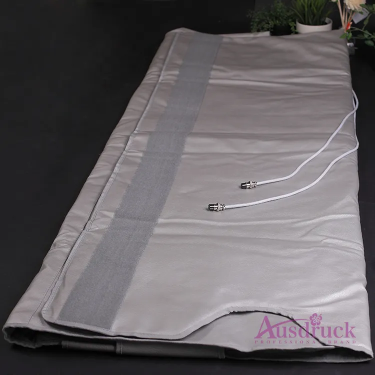 نموذج جديد 2 منطقة FIR ساونا FAR INFRARED BODY SLIMMING SUNA BLANKET التدفئة العلاج ضئيلة حقيبة SPA فقدان الوزن آلة التخلص من السموم الجسم