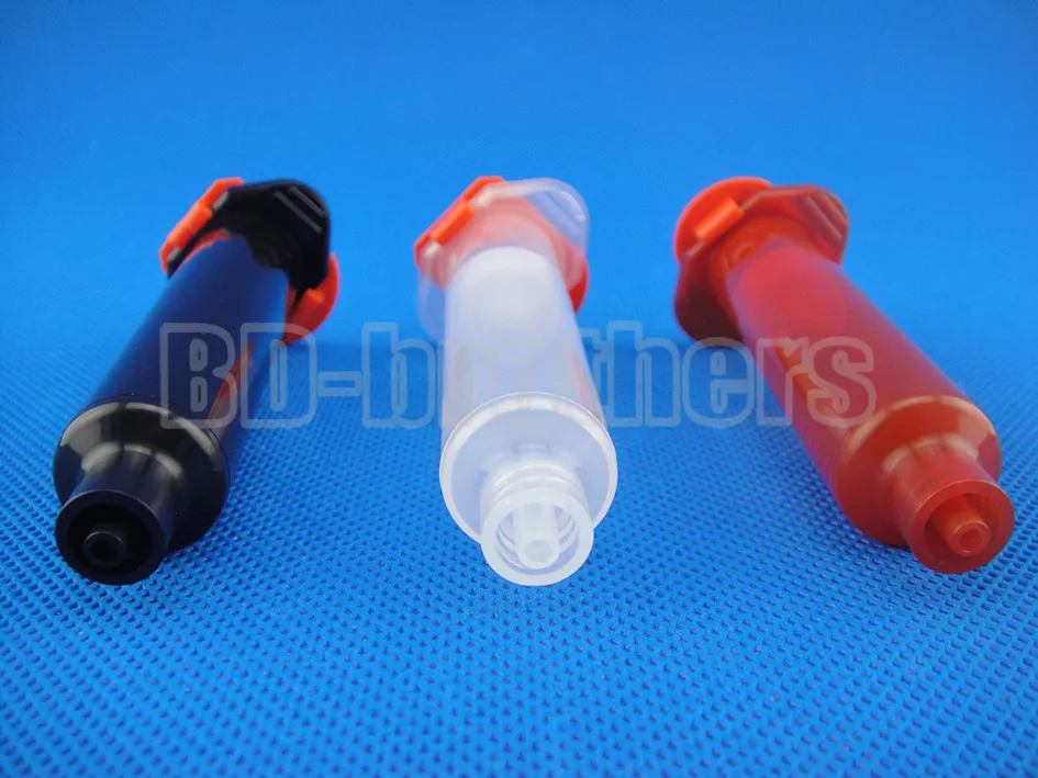 5CC Amber Syringe Barrels Amber/Black/Clear / UV Block Cartridge 