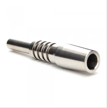 Titanium Tip Smoking Hand Tools Domeless 10mm 14mm 18mm GR2 Inverted Grade 2 Ti Nails for NC Kit Straw Concentrate Dab Rigs