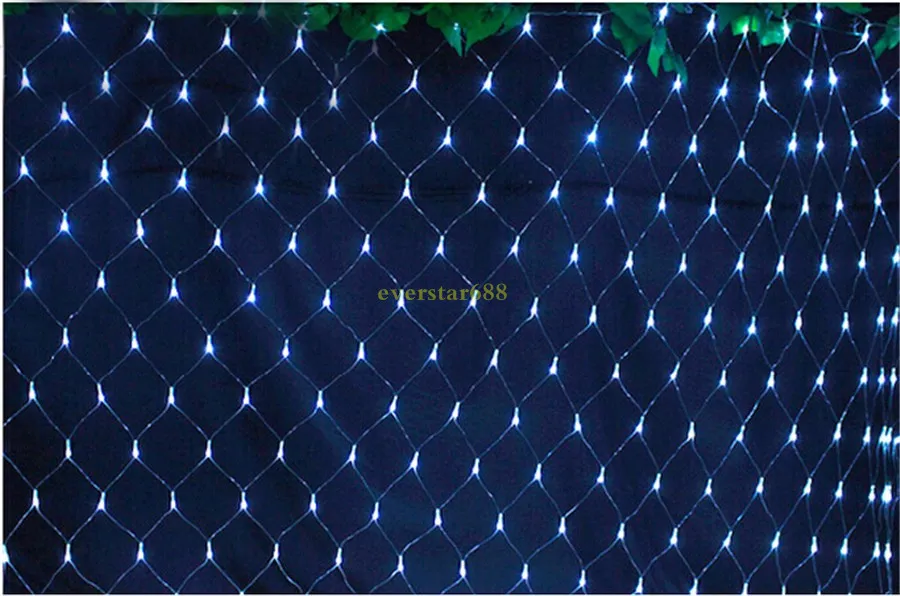 LED Net String Lights Christmas Outdoor Waterproof Net Mesh Fairy Light 2M3M 4M6M Wedding Party Light With 8 Function Controller3716746