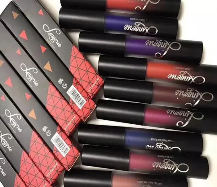 Новый макияж NY Liplie Lipsticks Жидкая матовая помада Dhgate VIP 3783582