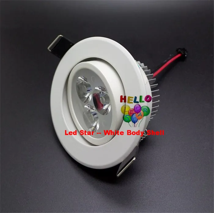 Whitesilver Dimmable 9W 12W 15W LED DOWN Lights High Power Led Downlights Inbouw plafondlampen CrIGt85 AC 110240V met 2106216