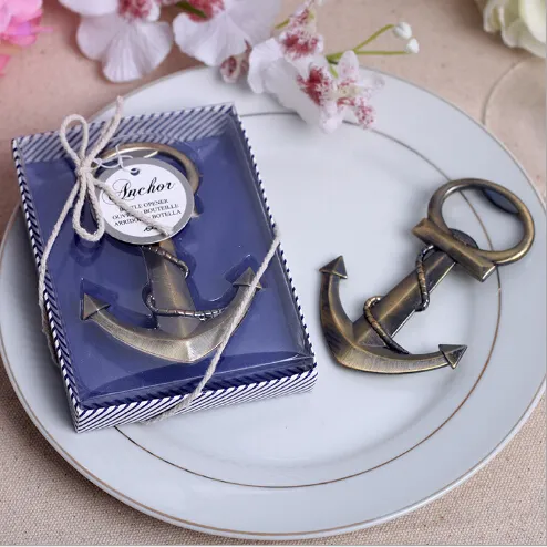 Fast DHL Wedding favor Beach favor Anchor Bottle Opener Favor Wedding Shower Party Favor Wedding Party Gifts Gift