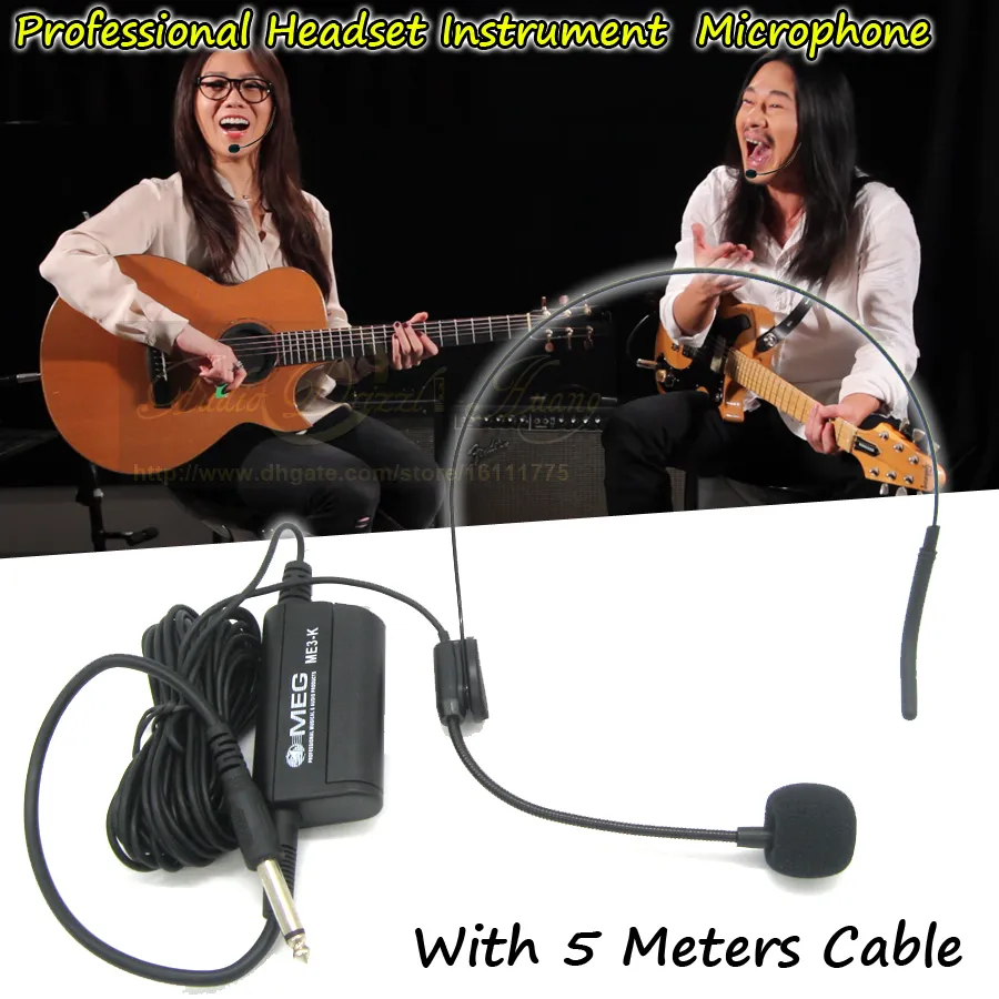 Professional Wired Condenser Best Lavalier Microphone Headset For