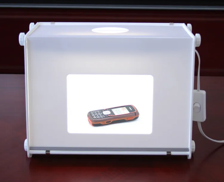 Freeshipping 12 "X8" Portable Mini Professional Photo Studio Light Soft Box Photo Light Box MK30 Softbox Speedlight 110V / 220V