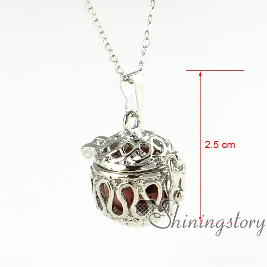 openwork wholesale diffuser necklace essential oil necklace aromatherapy necklace diffuser pendant