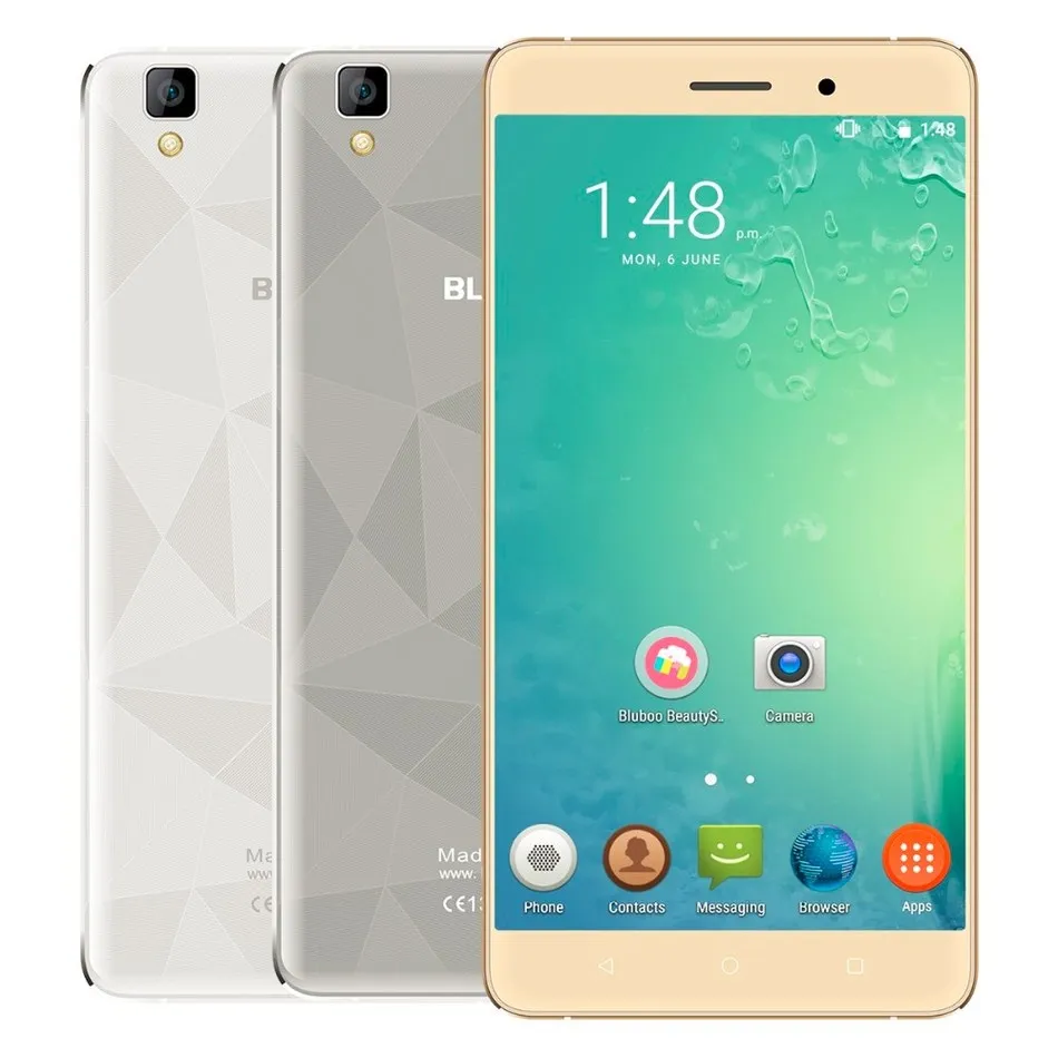 Оригинальный Bluboo Maya Android 6.0 5.5inch 3G Мобильный Телефон.