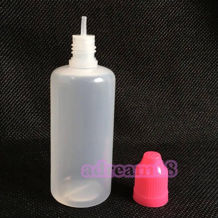 coloridos 60ml Esvaziar garrafas E Líquido Plastic Conta-gotas com crianças Garrafa Proof Caps Needle Dicas Para Ejuice E líquido