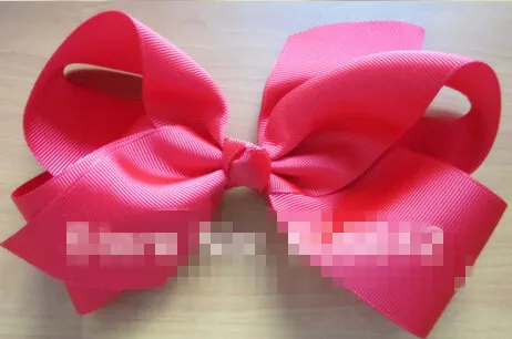 6 inch big ribbon bows girls hair accessories hair bow withclip hot selling bows for girl free