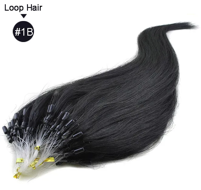 Estensioni dei capelli Micro Loop Remy 18 