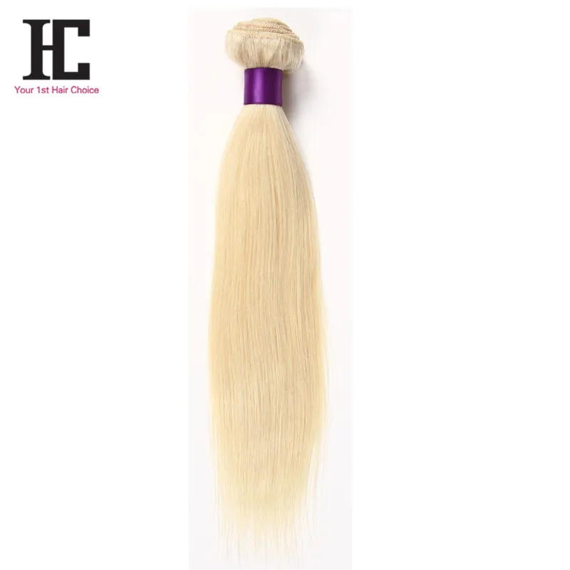 613 Loiro Virgin cabelo virgem Brasileiro Direto Humano Weave Cabelo baratos Cabelo Louro brasileira Weave Pacotes HC produtos