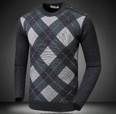 Hot Sales Casual Meio Zíper Casuais Homens Jumper Jumper Pullover Plus Size M ~ 3XL Famoso Popular Nos Estados Unidos Embroidey Bee Logo Cashmere xadrez Camisola masculina