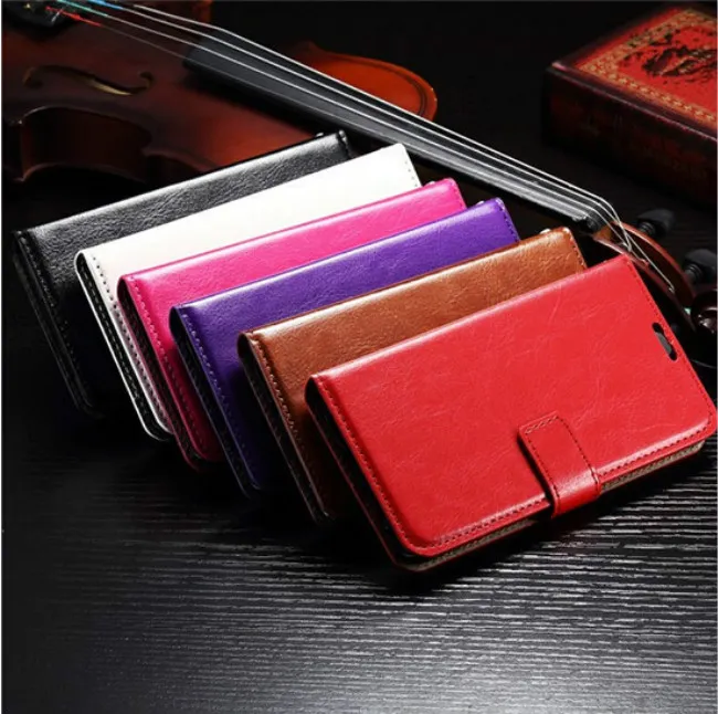 For Samsung Galaxy S6 G920 A3 A5 A7 Luxury Retro Vintage Wallet Flip PU Leather Case Cover With Photo Frame Credit Card Slots Stand Holder