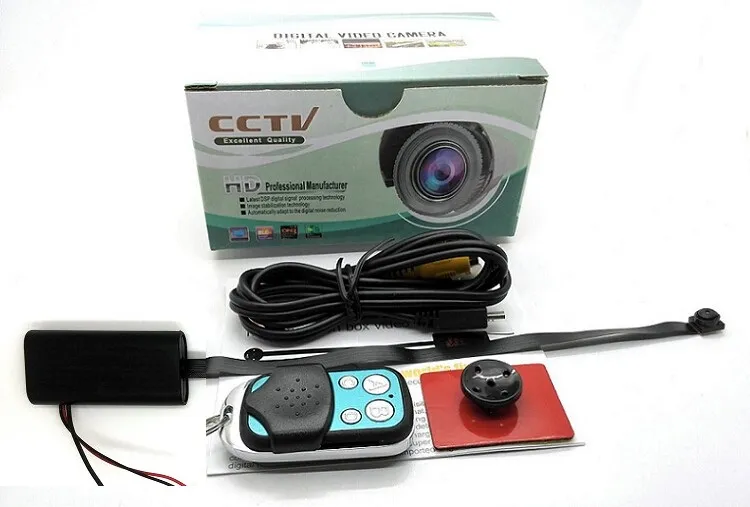 Full HD 1080P DIY камера камеры копчевой камеры с помощью Remoto Control CCTV Охрана камеры Mini DV T186 Black Box в розничной коробке