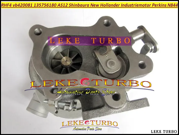 RHF4 13575-6180 135756180 AS12 VB420081 VA420081 Turbo para New Hollander para SHIBAURA Industriemotor para Perkins N844L-T 2,2 T turbocompresor