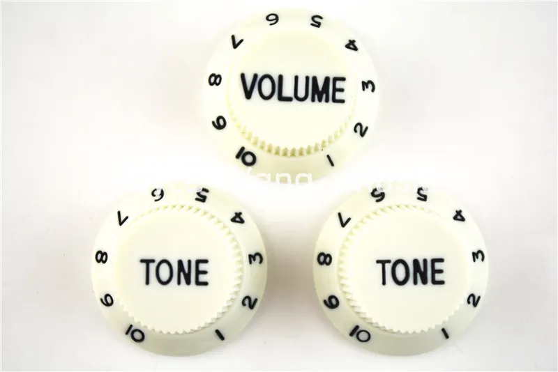 Mint 1 Volume&2 Tone Knobs Electric Guitar Control Knobs For Fender