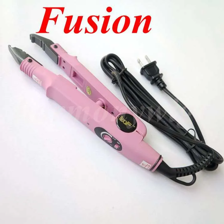 Fusion Hair Extension Iron Keratin Bonding Tools Fusion Heat Connector con UK EU AU US Plug Four stype