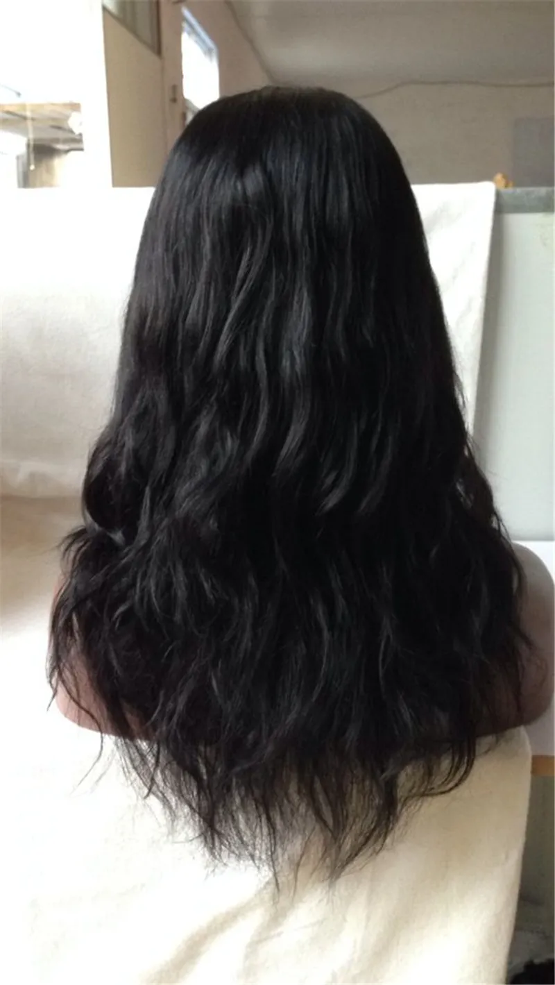 Human Hair U Part Wig: Grade 9A Unprocessed Body Wave Wig  display picture 2