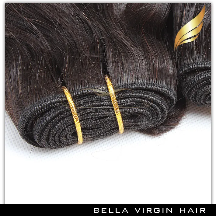 Remy Brazilian Hair Natural Wave Wavy Virgin Hair Extensions Durable Weft 3 Bundles Julienchina BellaHair