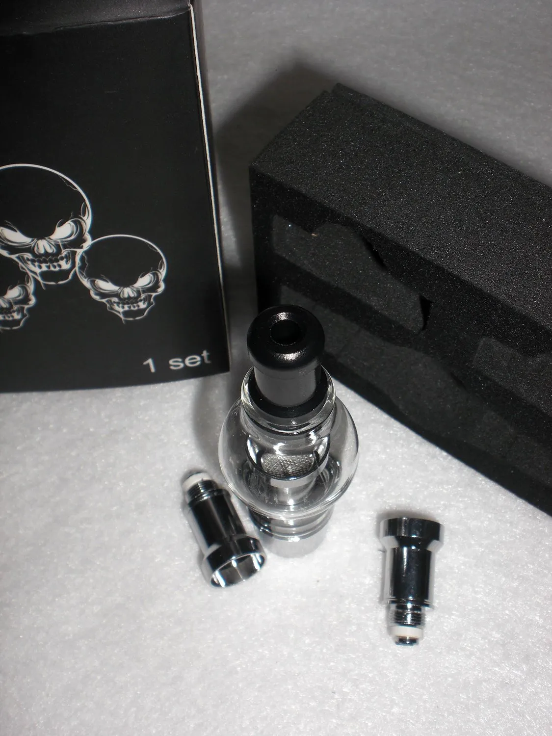 Glass Tank Atomizer Pyrex Atomizer Glass Globe Atomizer With 2 Extra