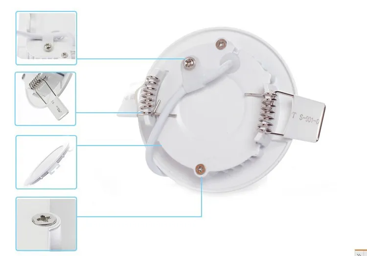 CE Led Panel Light SMD 2835 3W 9W 12W 15W 18W 21W 25W 110-240V Led Ceiling Recessed down lamp SMD2835 downlight + driver 4444