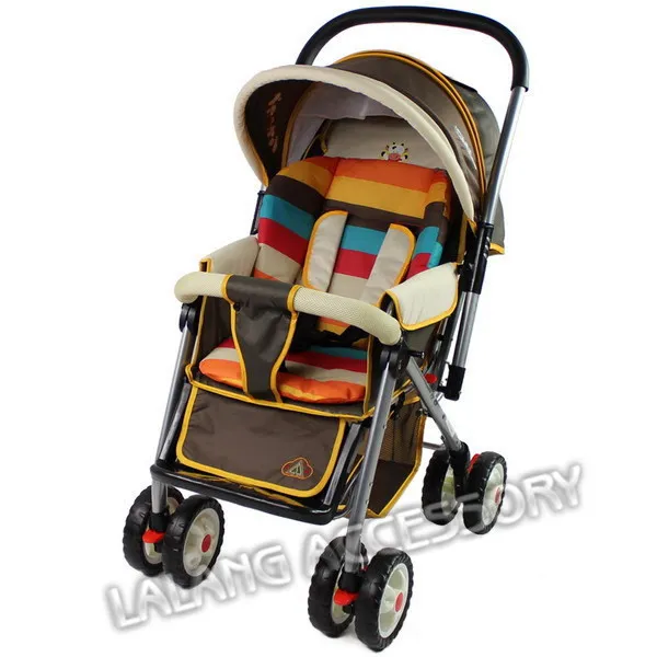 FG1509 1PC Vattentät Baby Barnvagn Kudde Barnvagn Pram Padding Liner Bilstolar Pad Rainbow General Bomull Tjock Mat BZ870139