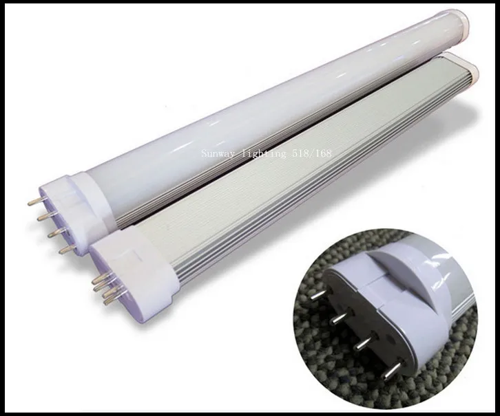 10W 12W 15W 18W 22W 2G11 LED-rör 4PIN 225mm 320 mm 410 mm 535mm LED-lampor 110LM WCE ROHS AC100 till 240V