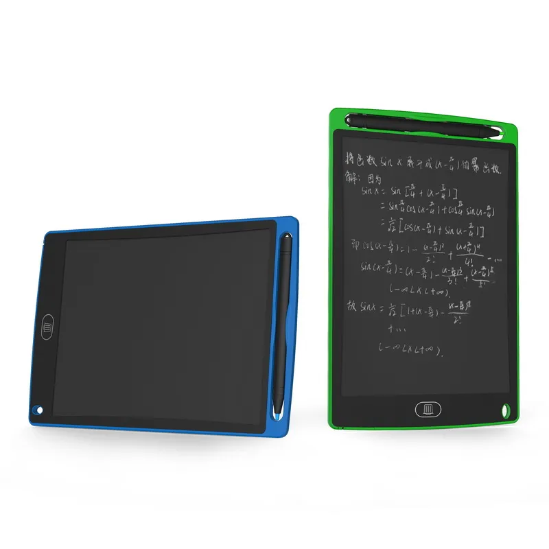 Tavoletta per scrittura LCD da 8,5 pollici Lavagna da disegno Lavagna per bambini Regalo per bambini Blocco note senza carta Tablet Memo con penna aggiornata