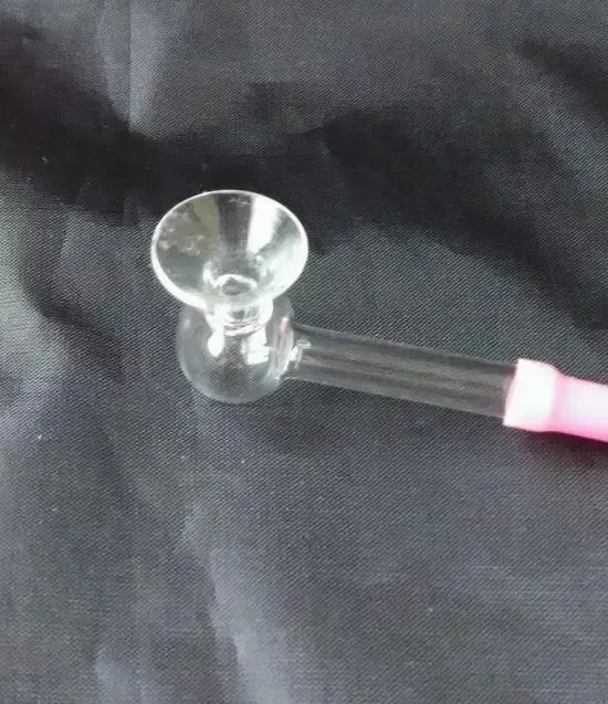 Acessórios de cachimbo de vidro por atacado, acessórios de bong de vidro, vaso de queima reta, frete grátis, volume e melhor