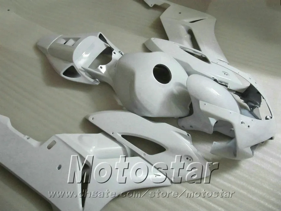 Injection mold fairings for HONDA CBR1000RR 04 05 CBR 1000 RR 2004 2005 all white fairing body kit KA92