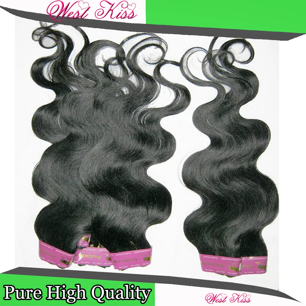 Promise Cheapest Brazilian Hair Weave processed Remy Extension 100 Human Hair lot Body Wave Real Factory 4767227