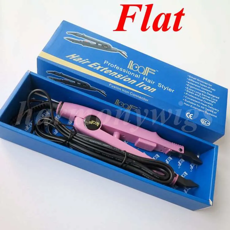 Fusion Hair Extension Iron Keratin Bonding Tools Fusion Heat Connector con UK EU AU US Plug Four stype