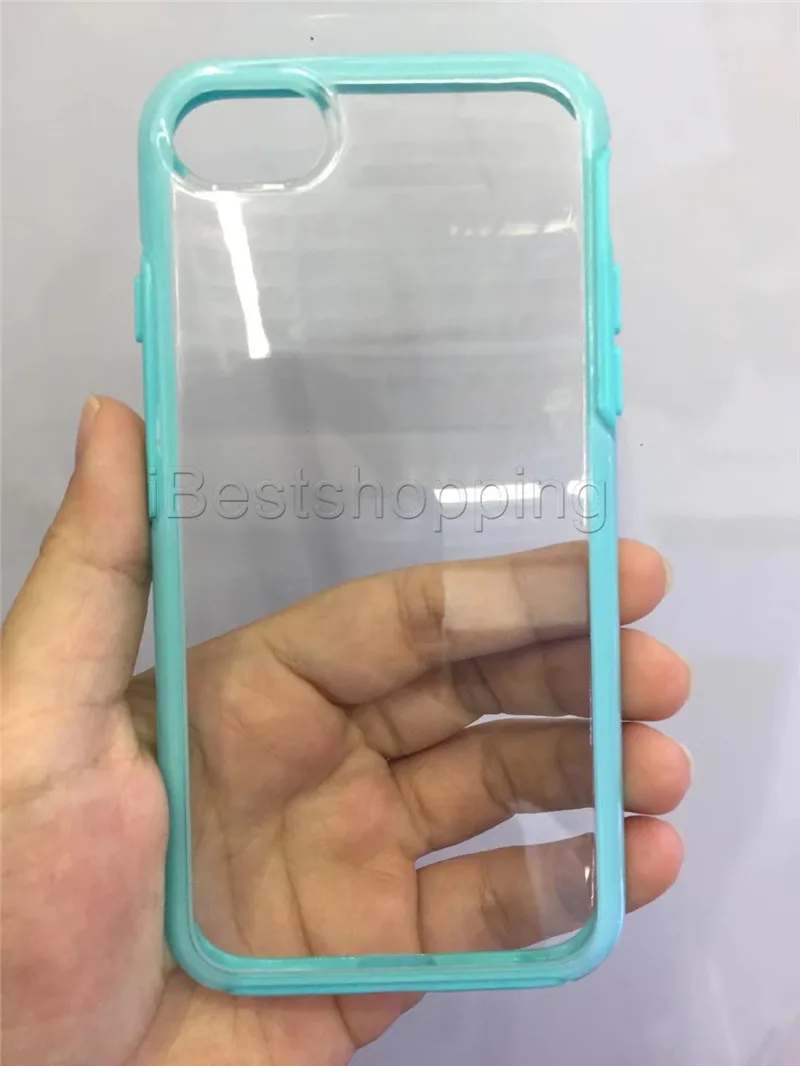 Für iPhone 14 13 12 Mini 11 Pro XS MAX XR 8 7 plus Symmetrie Clear Case Samsung S20 Ultra Plus Stoßdicht transparenter Telefonhüllen Rückdecke