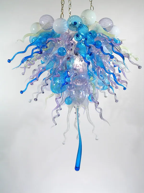 100% soffiato a bocca CE UL vetro borosilicato di Murano Dale Chihuly Art Bedroom Light Wedding Art Deco Centrotavola